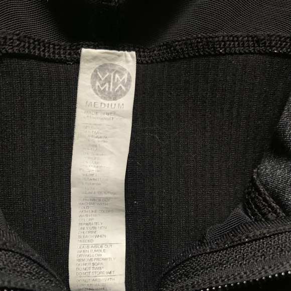 Vimmia Black Mesh Full Zip Foundation Jacket - M - Picture 13 of 14